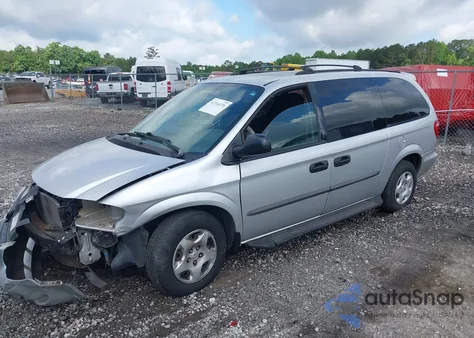 2003 Dodge Grand Caravan Se из США, поврежденный, VIN 1D4GP24303B279228